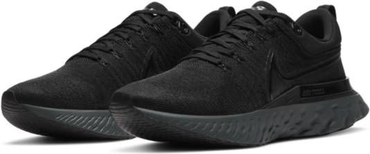Nike React Infinity Run Flyknit 2 Hardloopschoenen voor heren(straat) Zwart