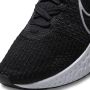 Nike React Infinity Run Flyknit 3 Hardloopschoenen voor heren(straat) Black White Heren - Thumbnail 9