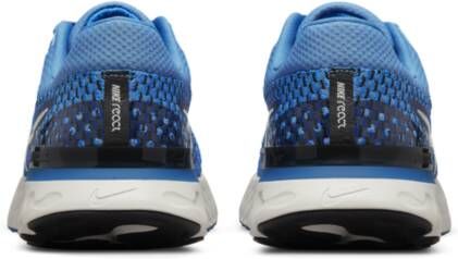 Nike React Infinity Run Flyknit 3 Hardloopschoenen voor heren(straat) Blauw