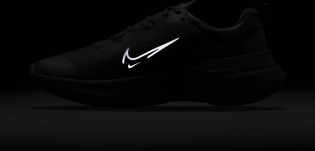 Nike React Miler 2 Shield Weerbestendige hardloopschoenen voor heren(straat) Zwart