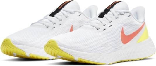 Nike Revolution 5 Hardloopschoen voor dames Wit