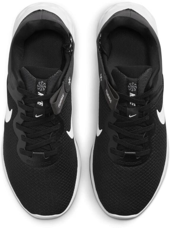 Nike Revolution 6 FlyEase gemakkelijk aan en uit te trekken hardloopschoenen voor dames (straat) Zwart