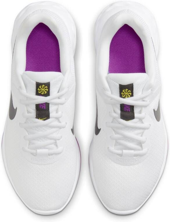 Nike Revolution 6 hardloopschoenen voor dames (straat) Wit