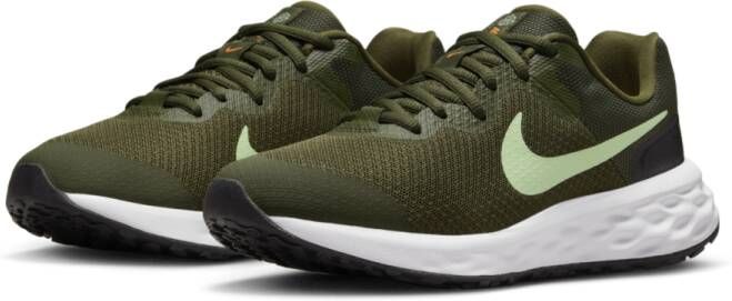 Nike Revolution 6 Hardloopschoenen voor kids (straat) Groen