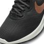 Nike Revolution 6 Donker Grijs Metallic Koper Sportschoenen Dames Doos Zonder Deksel - Thumbnail 4