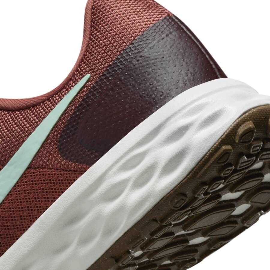 Nike Revolution 6 Next Nature Hardloopschoenen voor dames (straat) Rood