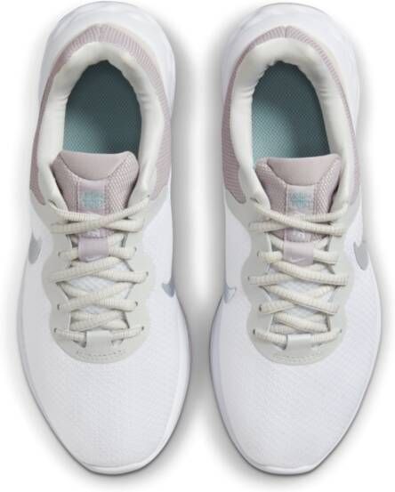 Nike Revolution 6 Next Nature Premium Hardloopschoen voor dames (straat) Wit