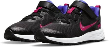 Nike Revolution 6 SE Kleuterschoen Zwart