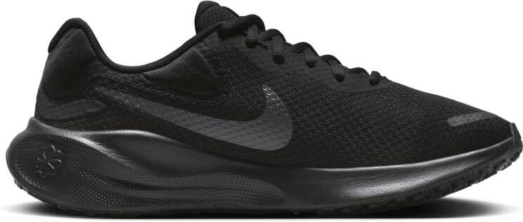 Nike Revolution 7 hardloopschoenen voor dames (straat) Zwart
