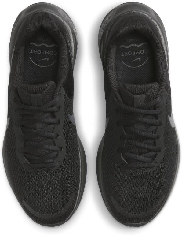 Nike Revolution 7 hardloopschoenen voor dames (straat) Zwart