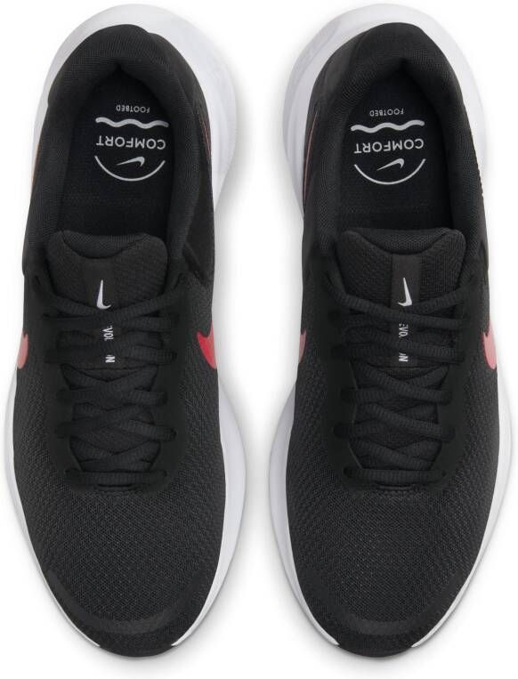 Nike Revolution 7 hardloopschoenen voor heren (straat) Zwart