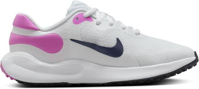 Nike Revolution 7 hardloopschoenen voor kids (straat) Wit - Foto 4