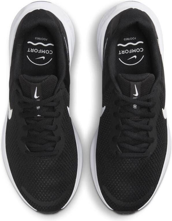 Nike Revolution 7 hardloopschoenen voor dames (straat) Zwart