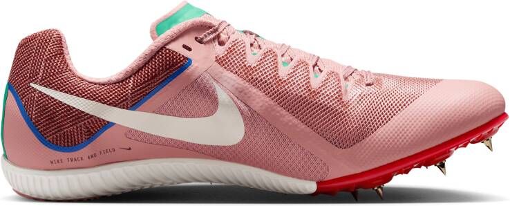 Nike Rival Multi Track and Field spikes voor heren Roze