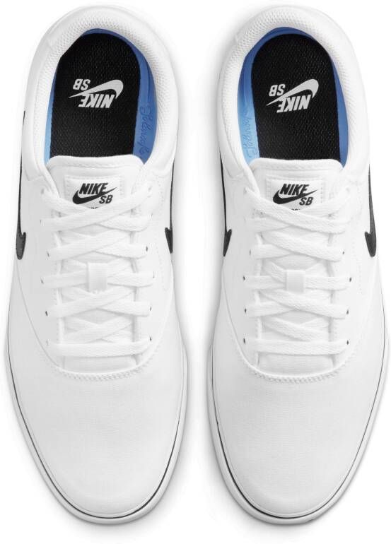 Nike SB Chron 2 Canvas Skateschoen Wit