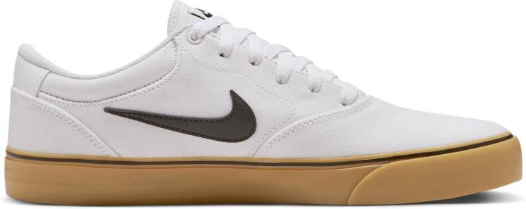 Nike SB Chron 2 Canvas Skateschoen Wit
