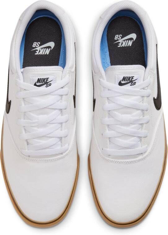 Nike SB Chron 2 Canvas Skateschoen Wit