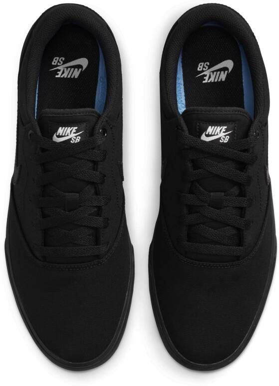 Nike SB Chron 2 Canvas Skateschoen Zwart