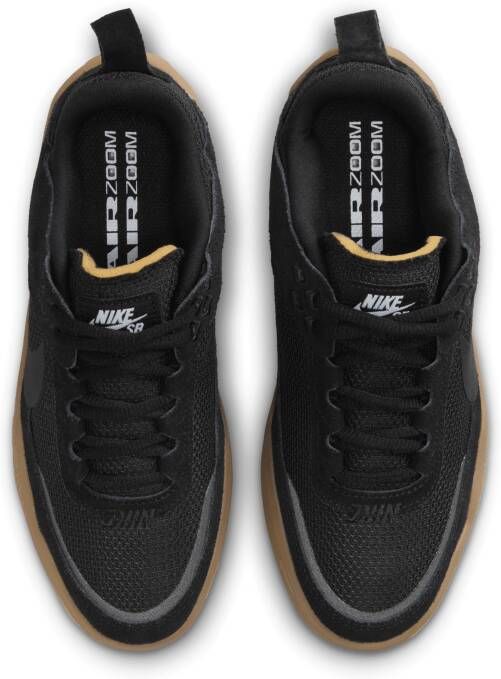 Nike SB Day One skateschoenen voor kids Zwart - Foto 4