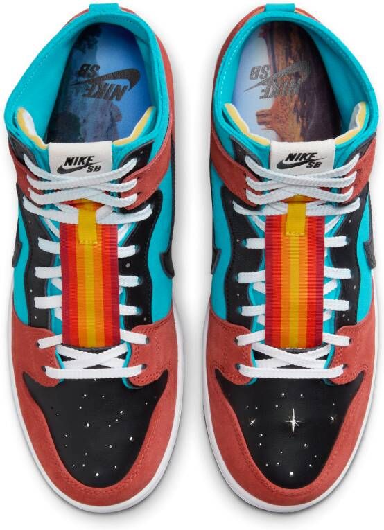 Nike SB Dunk High Decon herenschoenen Blauw - Foto 4