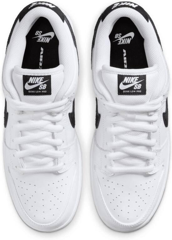 Nike SB Dunk Low Pro Skateschoenen Wit