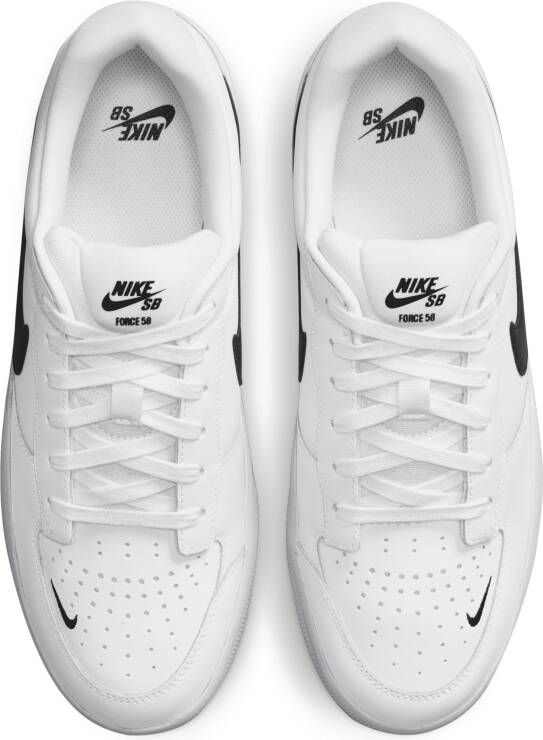 Nike SB Force 58 Premium Skateschoen Wit