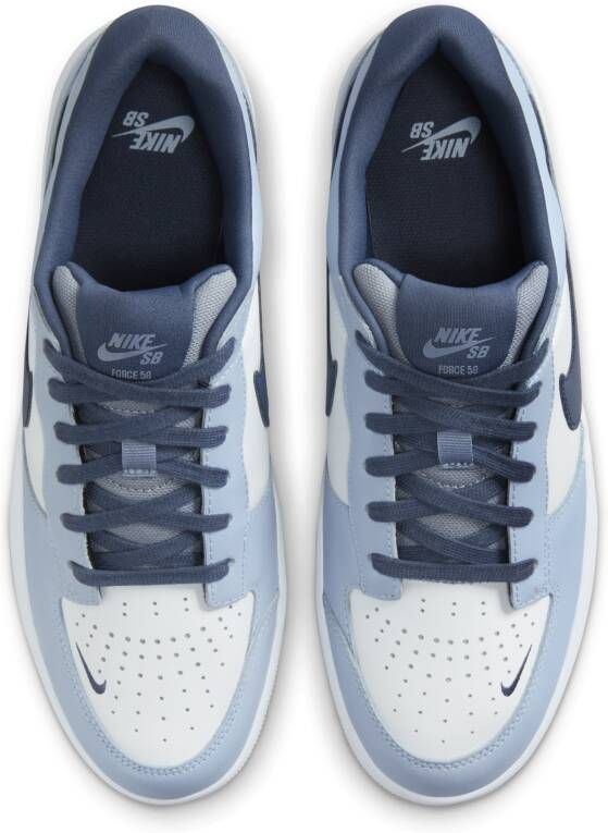 Nike SB Force 58 Premium Skateschoenen Wit