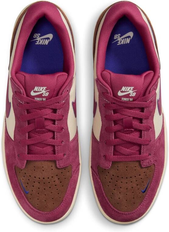 Nike SB Force 58 Skateschoenen Bruin - Foto 4