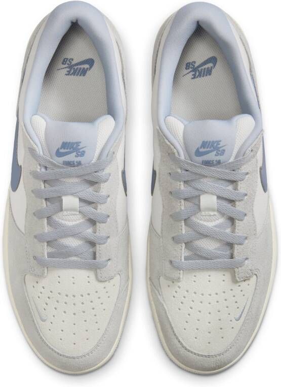 Nike SB Force 58 Skateschoenen Wit