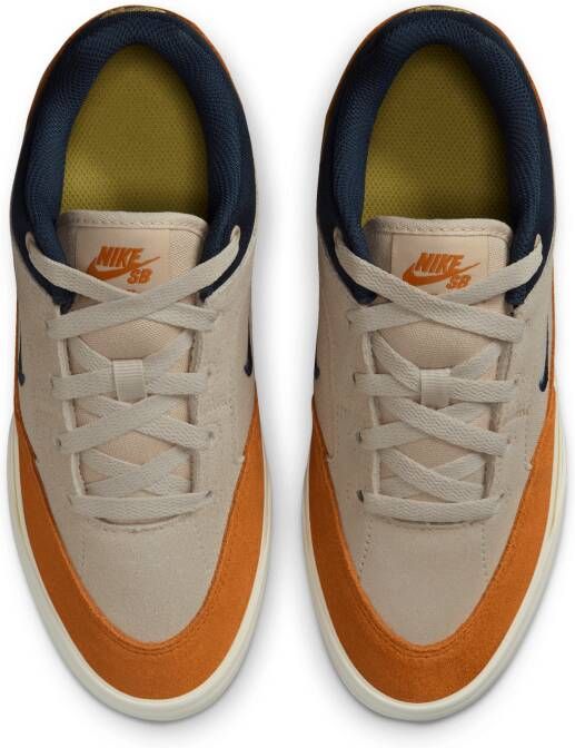 Nike SB Malor skateschoenen voor kids Bruin