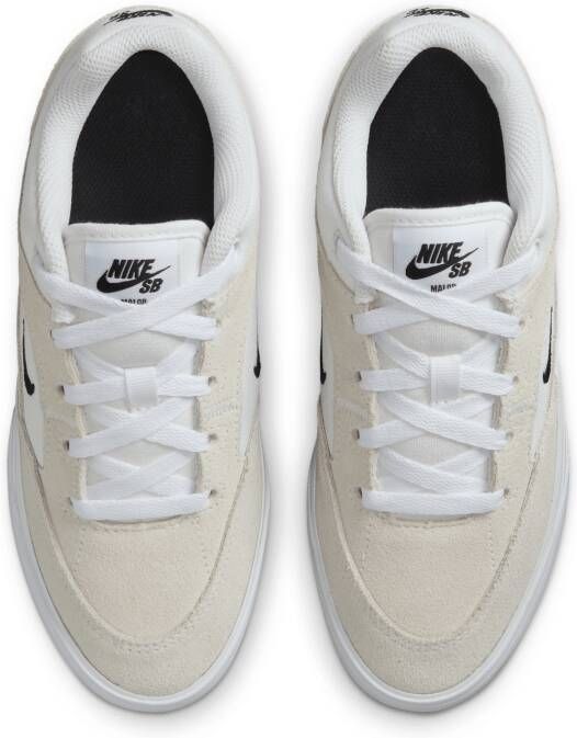 Nike SB Malor skateschoenen voor kids Wit