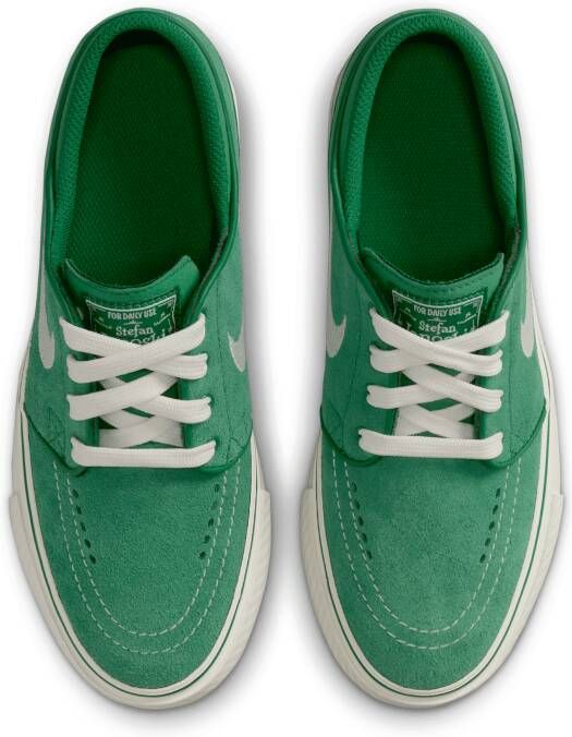 Nike SB Stefan Janoski skateschoenen voor kids Groen