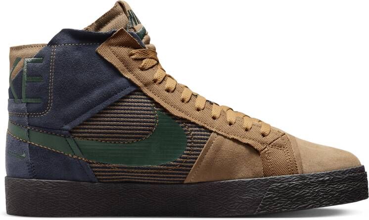 Nike SB Zoom Blazer Mid Premium Skateschoenen Bruin