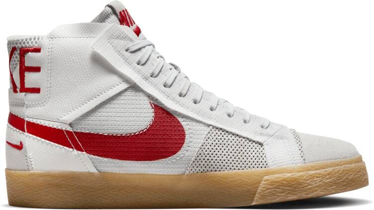 Nike SB Zoom Blazer Mid Premium Skateschoenen Wit