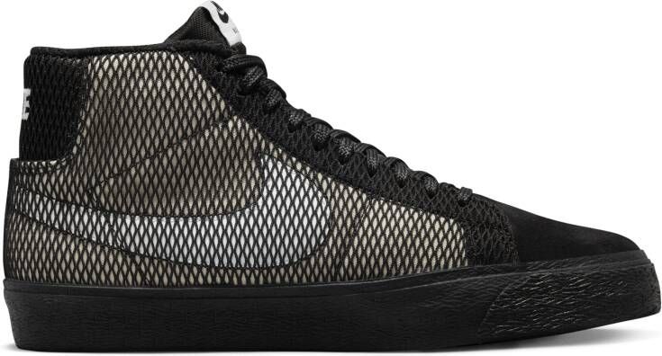 Nike SB Zoom Blazer Mid Premium skateschoenen Wit