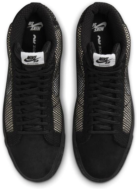 Nike SB Zoom Blazer Mid Premium skateschoenen Wit