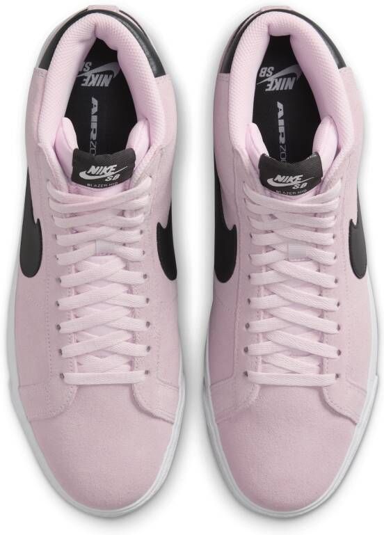 Nike SB Zoom Blazer Mid Skateschoenen Roze