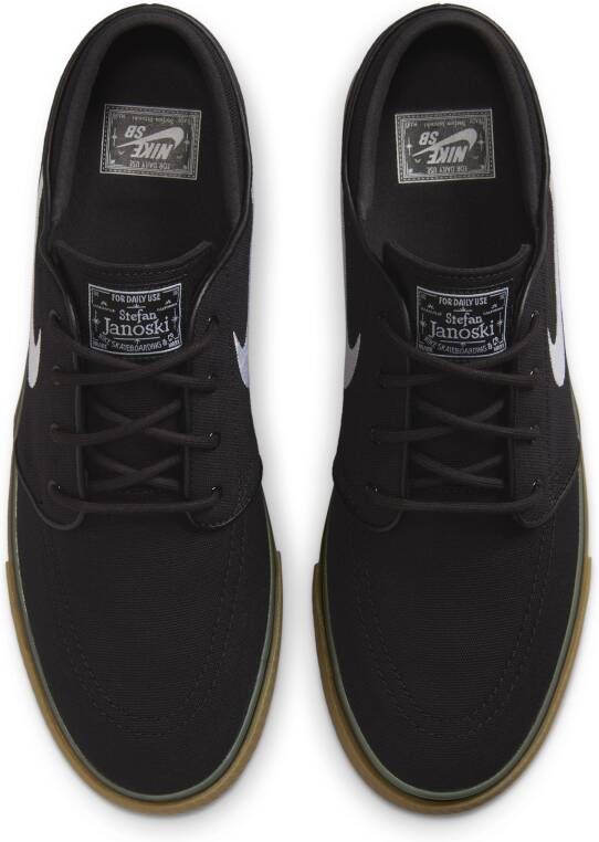 Nike SB Zoom Janoski OG+ Canvas skateschoenen Zwart