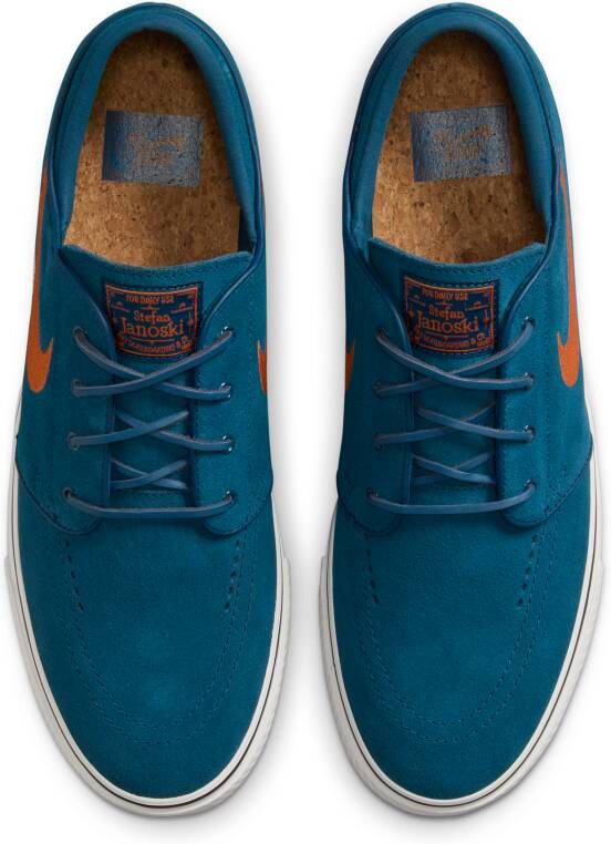 Nike SB Zoom Janoski OG+ Skateschoenen Blauw - Foto 4