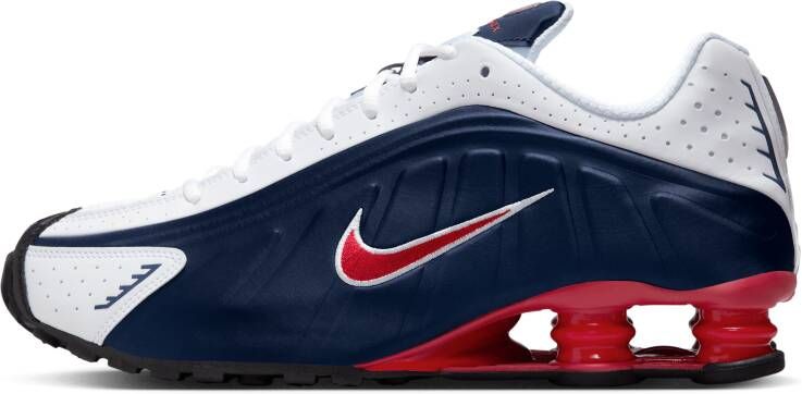Nike Shox R4 herenschoenen Blauw