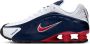 Nike Shox R4 herenschoenen Blauw - Thumbnail 1