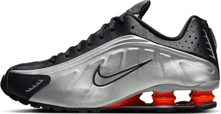 Nike Shox Heren Schoenen Zilver Maat: 40.5 Mesh Synthetisch Foot Locker