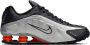 Nike Shox Heren Schoenen Zilver Maat: 40.5 Mesh Synthetisch Foot Locker - Thumbnail 4