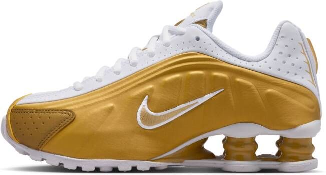 Nike Shox Unisex Schoenen Goud Maat: 35.5 Leer Foot Locker