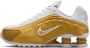 Nike Shox Unisex Schoenen Goud Maat: 35.5 Leer Foot Locker - Thumbnail 1