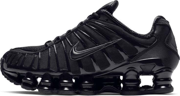 Nike Wmns Shox Tl Running Schoenen black mtlc hematite max orange maat: 37.5 beschikbare maaten:36.5 37.5 38.5 39 40.5 41