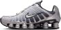 Nike Shox Heren Schoenen Zilver Maat: 40.5 Synthetisch Textil Foot Locker - Thumbnail 1