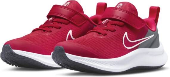 Nike Star Runner 3 Kleuterschoenen Rood