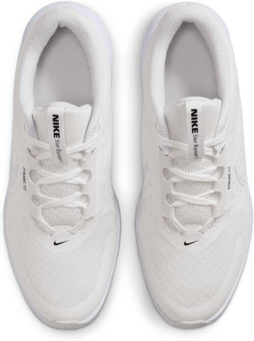 Nike Star Runner 5 hardloopschoenen voor kids Wit - Foto 4