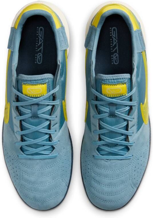 Nike Streetgato low top voetbalschoenen Blauw